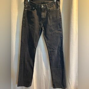 Levi's Men's 514 Faded Black LONG